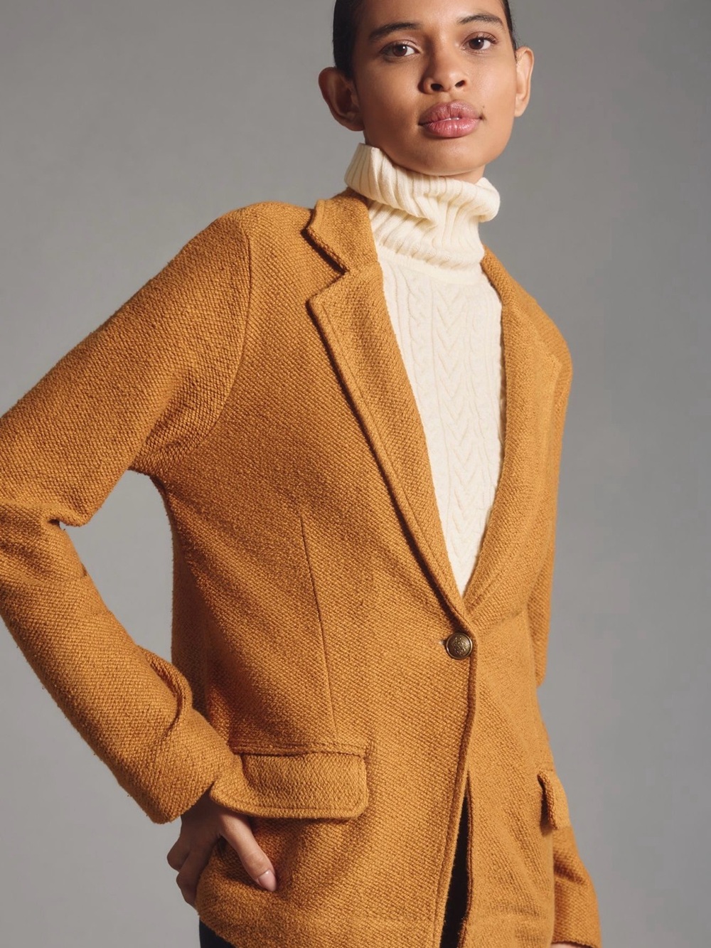 Maeve XS copper Blazer Jacket